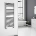 Dvieļu žāvētājs / Radiators AQUALINE Alya 123x50cm, 392 W, hroms  LLR104
