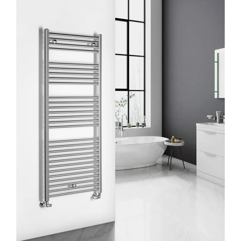 Dvieļu žāvētājs / Radiators Aqualine ALYA 600x1420mm, Hroms LLR105