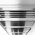 Dvieļu žāvētājs / Radiators Aqualine ALYA 600x1703mm, Hroms LLR106