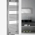 Dvieļu žāvētājs / Radiators AQUALINE Alya 119x50cm, 345W, hromēts  LLS302