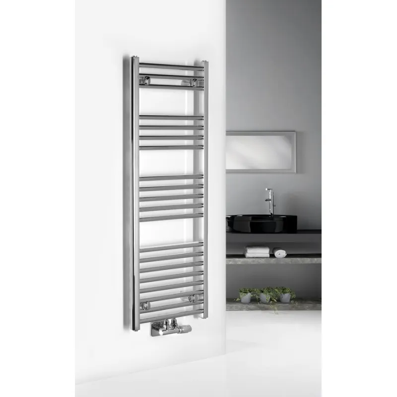 Dvieļu žāvētājs / Radiators AQUALINE Alya 119x50cm, 345W, hromēts  LLS302
