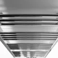 Dvieļu žāvētājs / Radiators Aqualine ALYA 600x1420mm, Hroms LLC204
