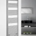 Dvieļu žāvētājs / Radiators AQUALINE Alya 160x40cm, 388W, hromēts  LLS309