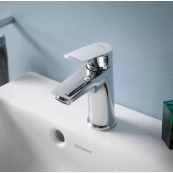 Vannas istabas izlietnes maisītājs Duravit DuraStyle Basic MinusFlow Ar Pop Up vārstu Hromēts