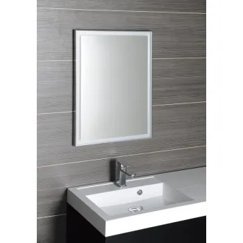 Vannas istabas spogulis Sapho Luminar ar LED apgaismojumu 60x80 cm, hroms  NL557