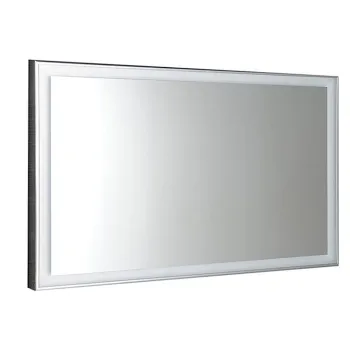 Vannas istabas spogulis Sapho Luminar ar LED apgaismojumu 120x55 cm, hroms  NL560
