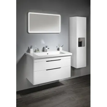 Vannas istabas spogulis Sapho NYX ar LED apgaismojumu 90x50cm NY090