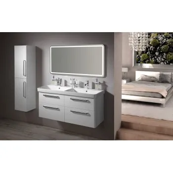 Vannas istabas spogulis Sapho NYX ar LED apgaismojumu 120x60cm  NY120