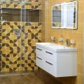 Vannas istabas spogulis Sapho NYX ar LED apgaismojumu 120x60cm  NY120
