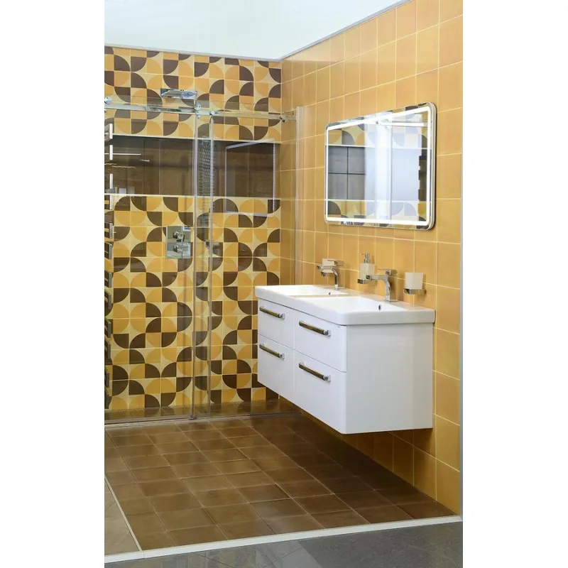 Vannas istabas spogulis Sapho NYX ar LED apgaismojumu 120x60cm  NY120