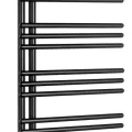 Dvieļu žāvētājs / Radiators AQUALINE Poseidon  114x45cm, 379W, melns  PS411B