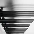Dvieļu žāvētājs / Radiators AQUALINE Poseidon  114x45cm, 379W, melns  PS411B