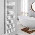 Dvieļu žāvētājs / Radiators AQUALINE POSEIDON 154x45cm, 513W, balts  PS415