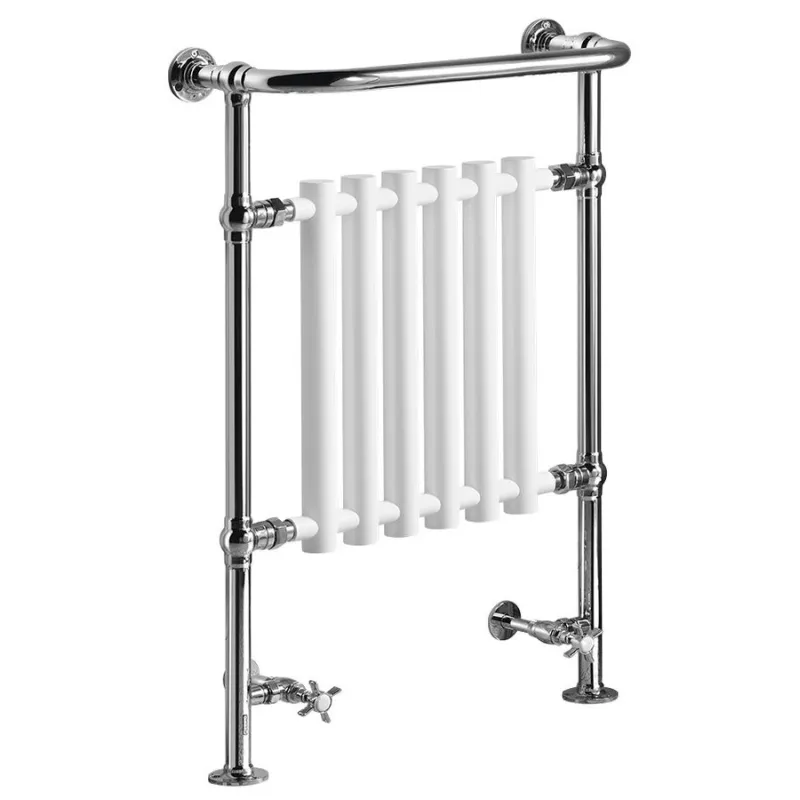 Dvieļu žāvētājs / Radiators Sapho CORK 68x96 cm, 550 W, hroms/balts RE104