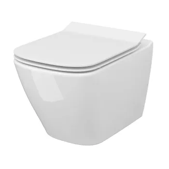 Piekaramais pods Cersanit  City Rimless ar Vāku S701-405