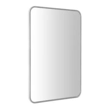 Vannas istabas spogulis Sapho Float  Rāmja 50x70cm, ar LED apgaismojumu, balts 22571