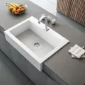 Virtuves izlietne Sapho Arya Keramikas, 86x62cm, balta 50186