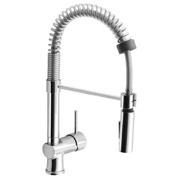 Virtuves maisītājs Sapho Rhapsody ar izvelkamu dušas galvu, hroms 5547