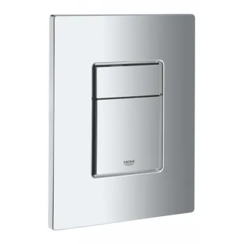 Tualetes poda komplekts Grohe Rapid SLX rāmis,  Bau Ceramic Triple Vortex pods, hromēta Skate Cosmopolitan poga un Soft Close vāku