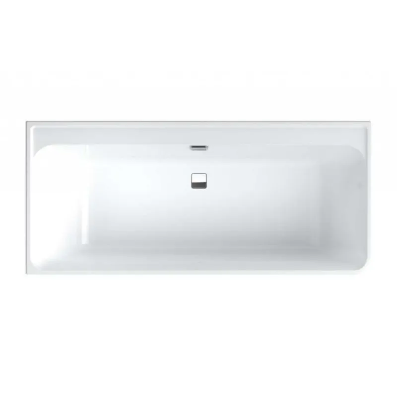 Vanna Villeroy & Boch Collaro 180x80cm Akrila, ar paneli, noteku un pārplūdes komplektu, balta UBA180COR9CL00VD01