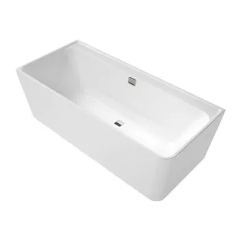 Vanna Villeroy & Boch Collaro 180x80cm Akrila, ar paneli, noteku un pārplūdes komplektu, balta UBA180COR9CL00VD01