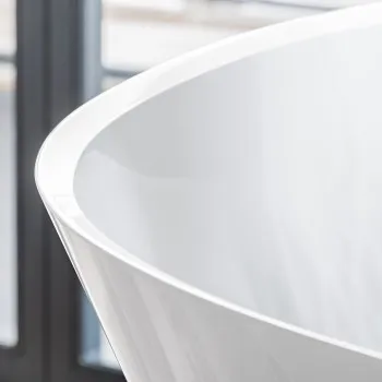 Brīvi stāvošā vanna Villeroy & Boch 175x80cm, Quaryl®, Alpu balta UBQ175ANH7F400V-01