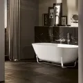 Brīvi stāvošā vanna Villeroy & Boch 175x80cm, Quaryl®, Alpu balta UBQ175ANH7F400V-01