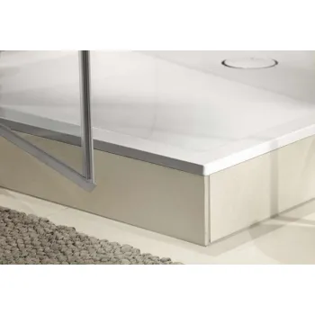Dušas paliktnis Villeroy & Boch Futurion Flat, 90x120cm, Quaryl® (Lietais marmors), Balts UDQ1290FFL2V-01