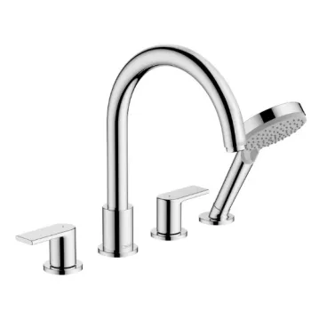 Vannas / Dušas maisītājs Hansgrohe Vernis Shapeuz vannas malas 71459000 Hromēts