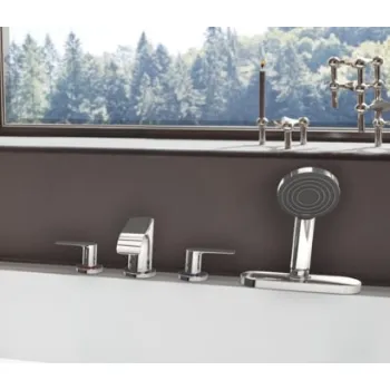 Vannas / Dušas maisītājs Hansgrohe Vivenis uz vannas malas Hromēts 75444000