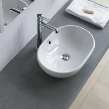 Vannas istabas izlietne Duravit Bathroom_Foster 50x35cm uz virsmas, Balta