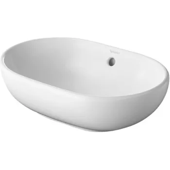 Vannas istabas izlietne Duravit Bathroom_Foster 50x35cm uz virsmas, Balta