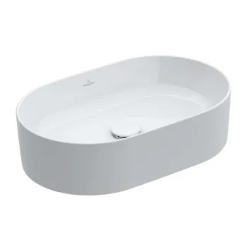 Vannas istabas izlietne Villeroy & Boch Collaro uz virsmas, Balta 56x36cm