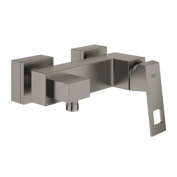Vannas istabas Izlietnes maisītājs Grohe Eurocube ar dušas vadu un klausuli, Hard Graphite 23145AL0