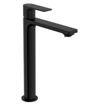 Vannas istabas izlietnes maisītājs Hansgrohe Rebris E 240 CoolStart ar pop un izplūdi 72581670 Melns Matēts