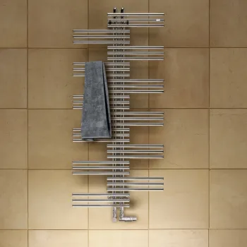 Dvieļu žāvētājs / Radiators Zehnder Yucca Asym 134x60cm, Hromēts YSC-130-060 Dvieļu žāvētājs / Radiators Zehnder Yucca Asym 134x60cm, Hromēts YSC-130-060