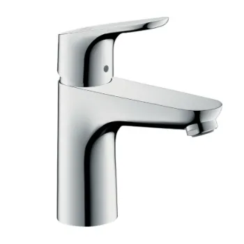 Vannas istabas izlietnes maisītājs Hansgrohe Focus 100 CoolStart ar pop up izplūdi 31621000 hromēts