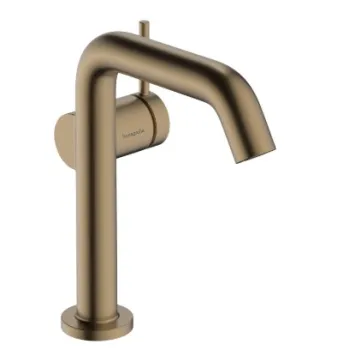 Vannas istabas izlietnes maisītājs Hansgrohe Tecturis S 150 Fine CoolStart EcoSmart+  73341140 Brushed Bronze