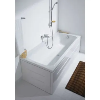 Vanna Duravit D-Code, 170x75cm, akrils, balts 700099000000000