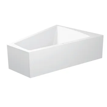 Vanna Duravit Paiova, 180x140cm, akrils, labā, balts 700269000000000