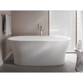 Vanna Duravit Cape Cod, 165x78cm, akrils, matēts balts 700459000000000