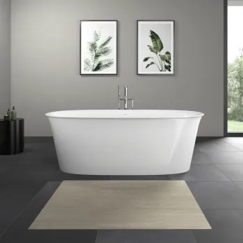 Vanna Duravit White Tulip, 180x90cm, akrils, balts 700469000000000