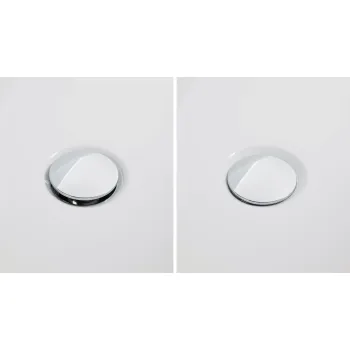 Duravit universāls notekas un pārplūdes komplekts, 520mm, hroms 792200000001000