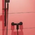 Dušas maisītājs Deante ALPINIA Nero, Melns