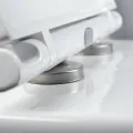 Piekaramais Tualetes Pods Deante JASMIN ZERO Rimless Ar vāku, Balts