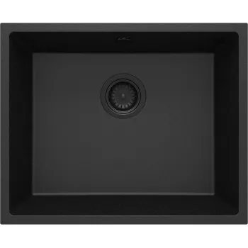 Virtuves izlietne Deante CORDA Granīta 550x460x204mm, pabūvējama Metāliskts Grafīts