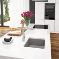 Virtuves izlietne Deante CORDA pabūvējama 380x460x194 Nero melna