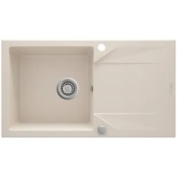 Virtuves izlietne Deante EVORA granīta 780x440x193mm Bēša