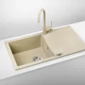 Virtuves izlietne Deante EVORA 780x440x193mm Smilšu krāsa
