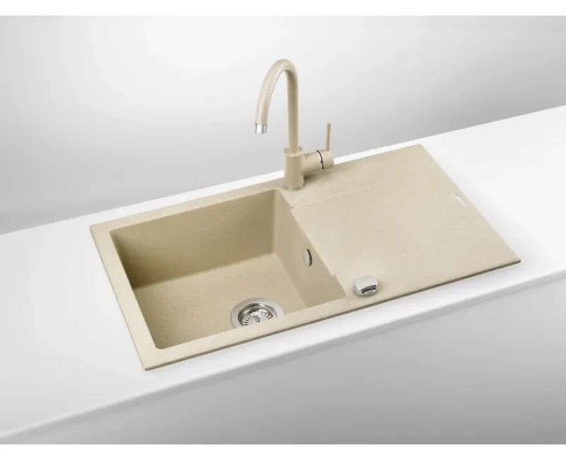 Virtuves izlietne Deante EVORA 780x440x193mm Smilšu krāsa
